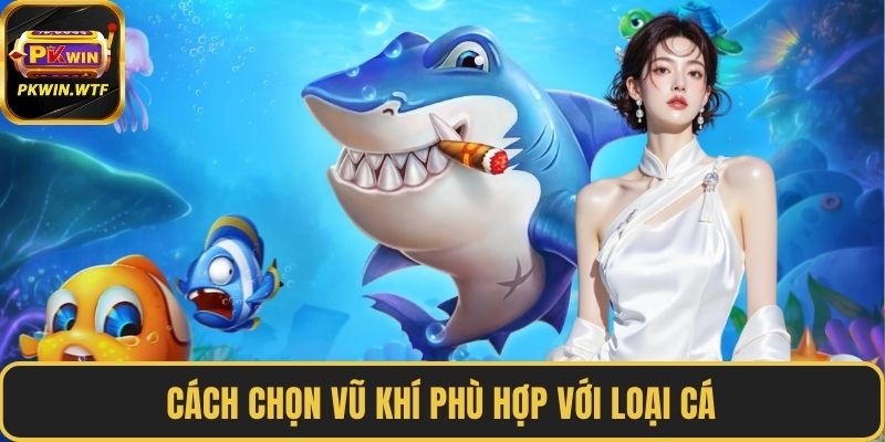 Cách chọn vũ khí phù hợp với loại cá