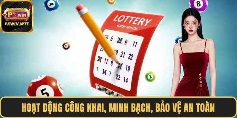 Hoạt động công khai, minh bạch, bảo vệ an toàn